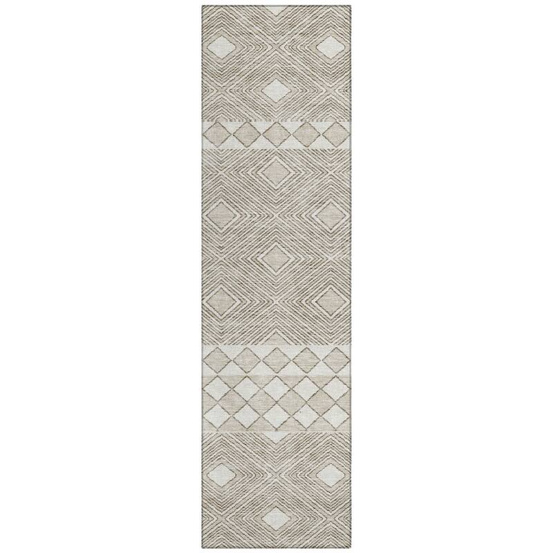 Machine Washable Indoor/ Outdoor Chantille Moroccan Boho Rug