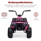 preview thumbnail 38 of 46, 12V Kids Electric ATV Ride-On Car with Audio