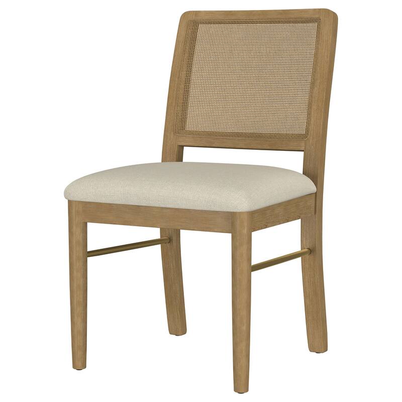 Benson Sand Wash Cane Dining Side Chair (Set of 2)