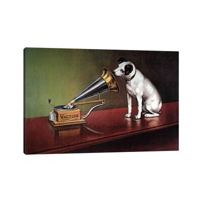 iCanvas "RCA Victor Trademark" by Unknown Canvas Print