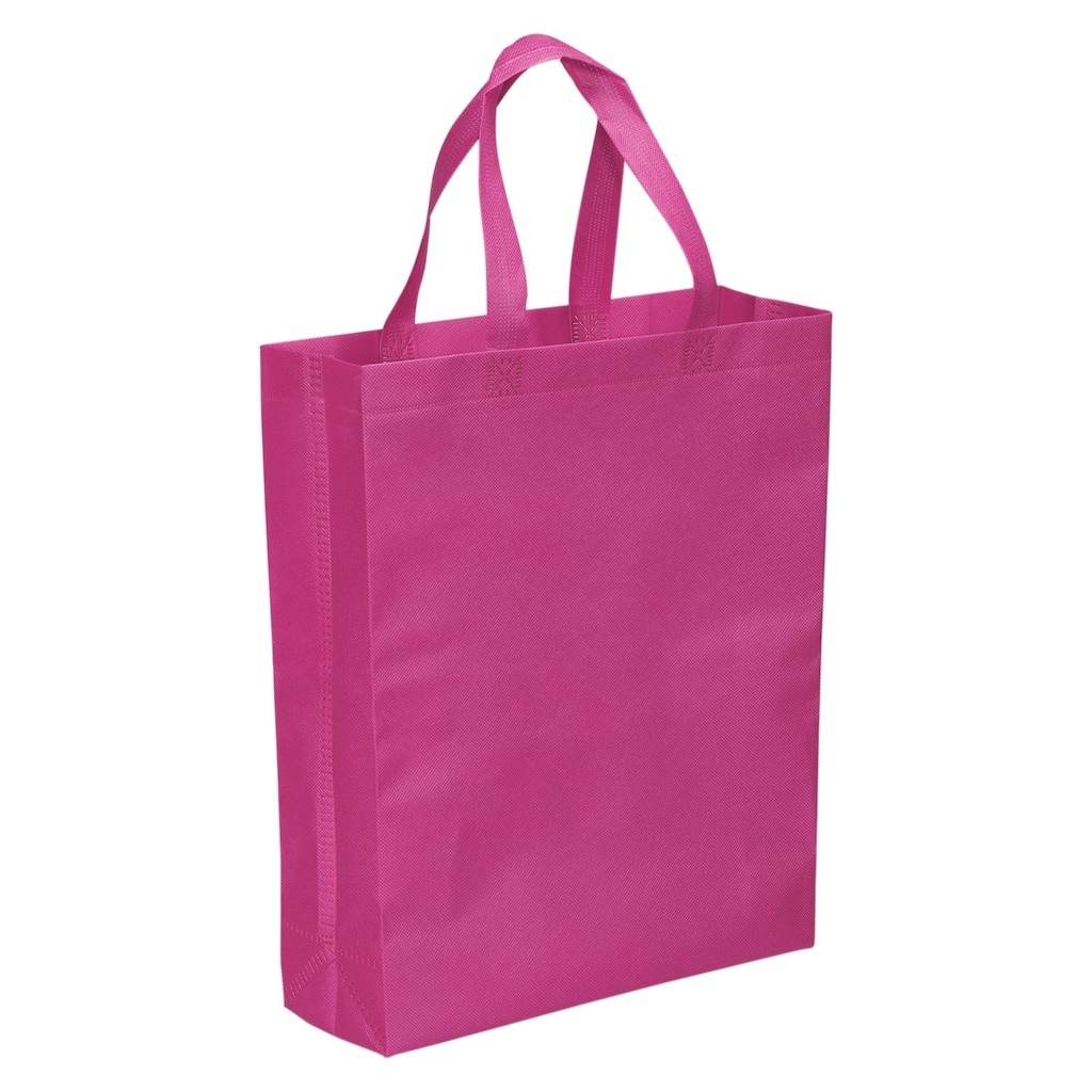 38x30cm Reusable Gift Bags 10Pcs Non-Woven Grocery Tote Bag for Travel