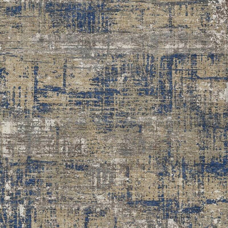 HomeRoots Geometric Transitional Rectangle Outdoor Rug