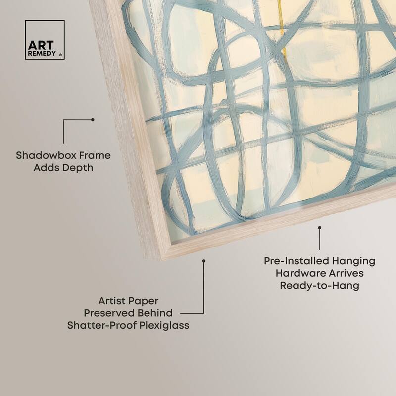 Unbroken Line II Shadowbox by Art Remedy