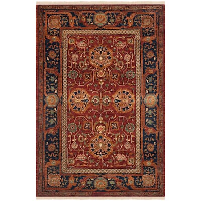 SAFAVIEH Couture Hand-knotted Peshawar Monalda Traditional Oriental Wool Rug