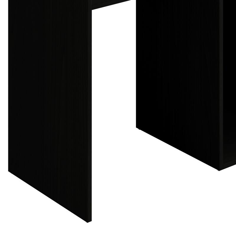 CraftPorch Classic Writing Table with Shelf Cabinet