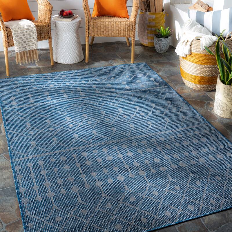 Artistic Weavers Deniz Moroccan Tribal Outdoor Area Rug