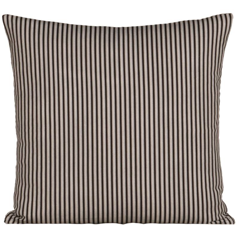 Magnolia Polo Stripe Washed Cotton Accent Pillow