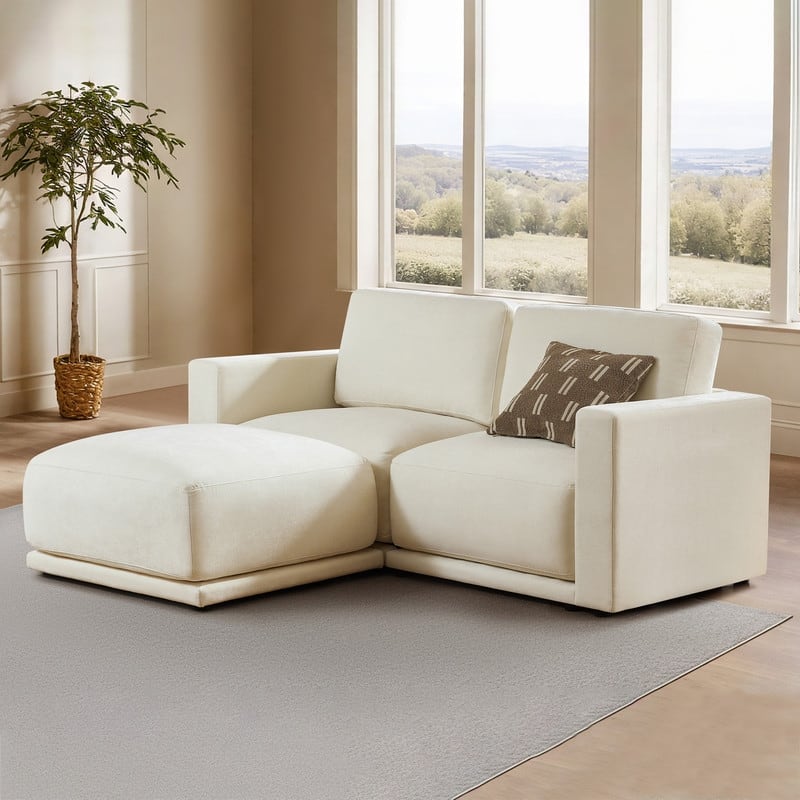 Cathy Oversized Modular Sectional Sofa Cloud Couch for living room