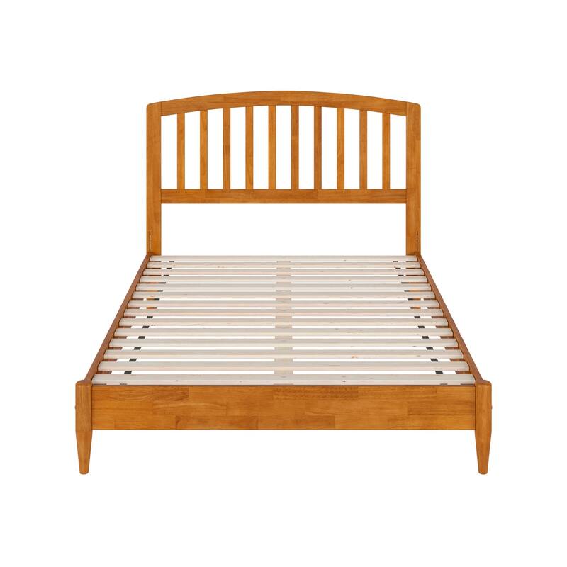 Low Profile Platform Bed - Solid Wood Bed Frame - Modern Minimalist Design - Full, Queen, Twin Sizes