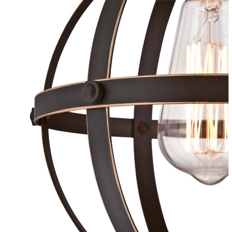Roseto Saint Albert Single Light 9" Wide Mini Pendant