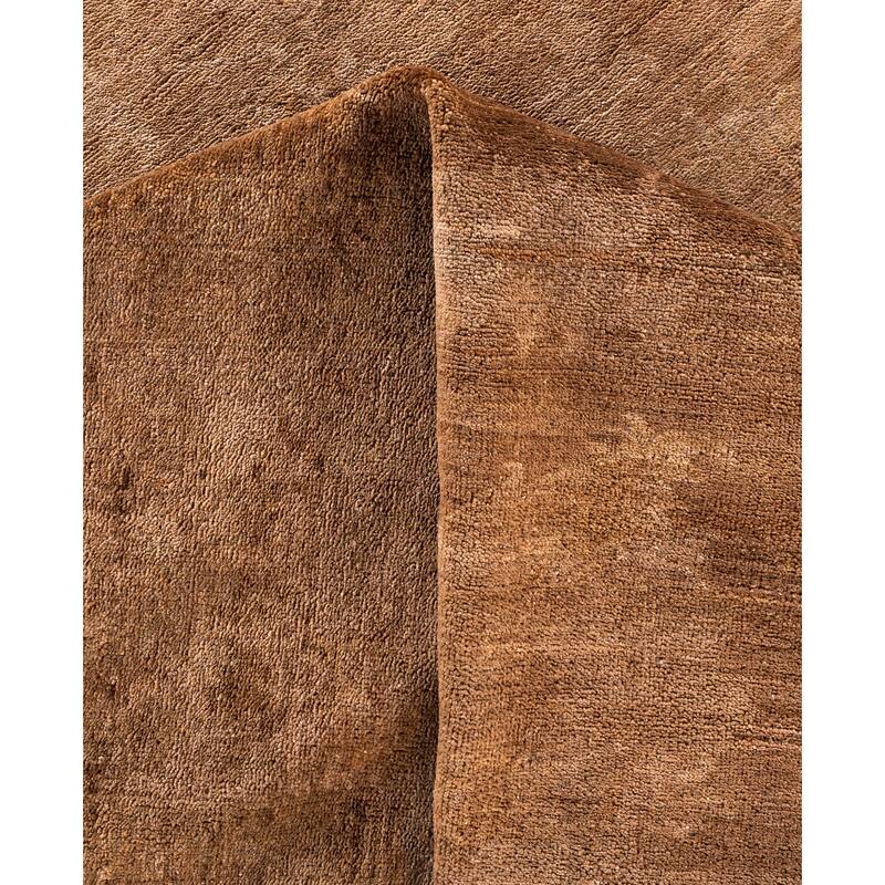 Overdyed One-of-a-Kind Hand-Knotted Area Rug - Beige - 12' 1" x 14' 10"