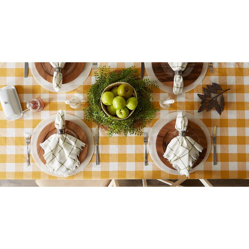 DII Vintage Red Buffalo Check Napkin (Set of 6)
