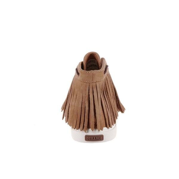 Shop Durango Casual Shoes Womens Music City Fringe Sneaker Camel