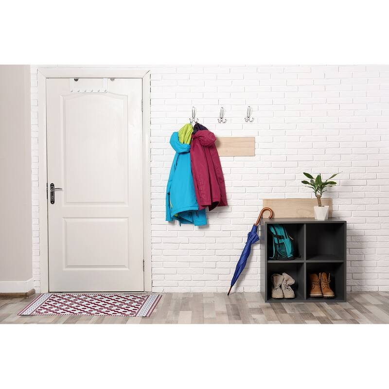 Cross and Squares Rug