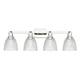 Option Polished Nickel / Clear
