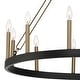 preview thumbnail 27 of 41, Update 12-light 40In Modern Farmhouse Wagon Wheel Chandelier
