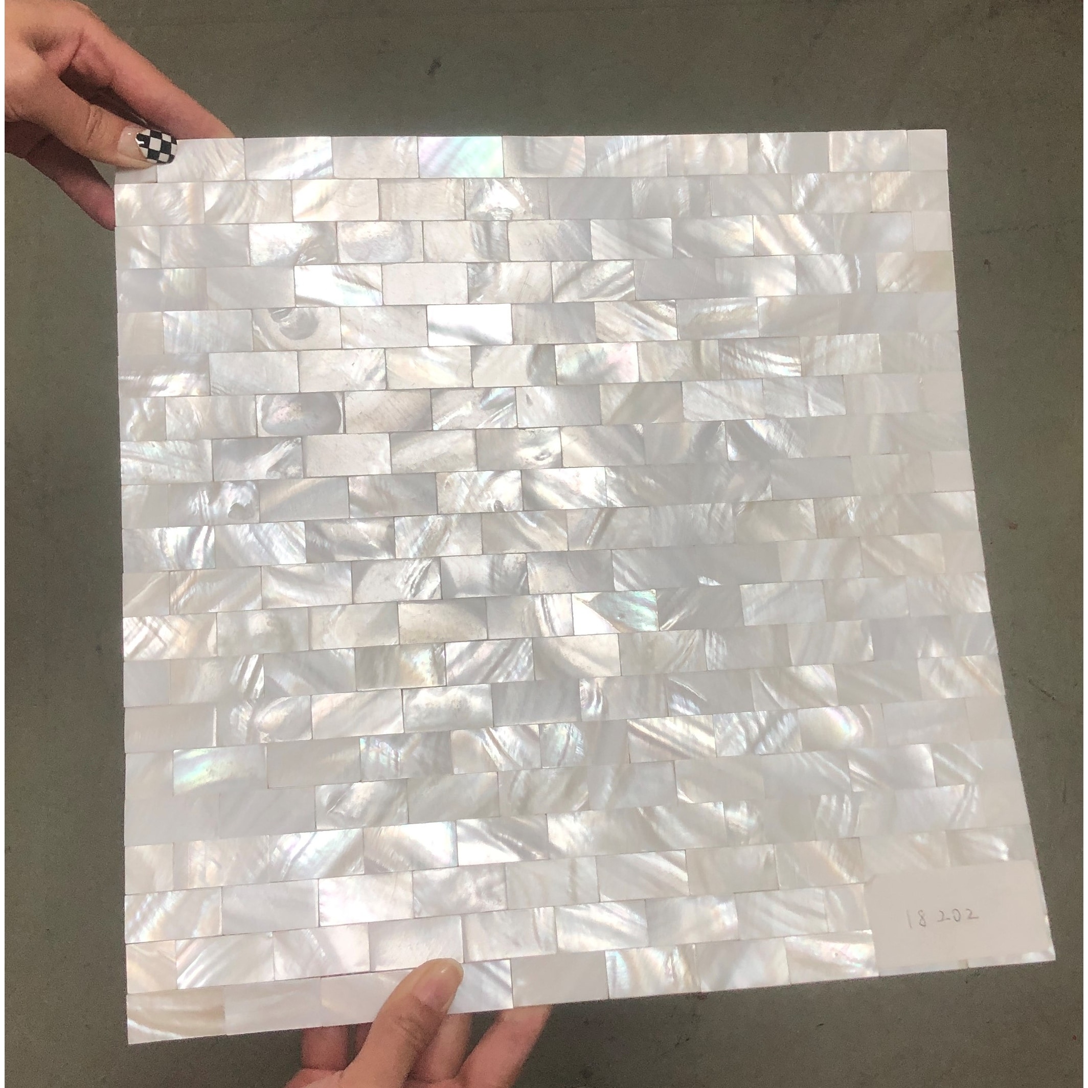 Art3d of Pearl Shell Tile for Kitchen Backsplash/Bathroom White Rectangle,Seamless 10-Pack - On Sale - - 31636953