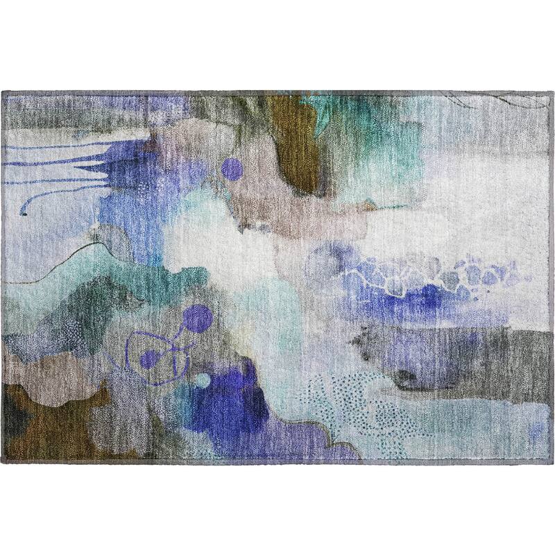 Premium Washable Super Soft Abstract Contemporary Mayfield Rug