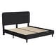 preview thumbnail 33 of 73, Upholstered Platform Bed with headboard