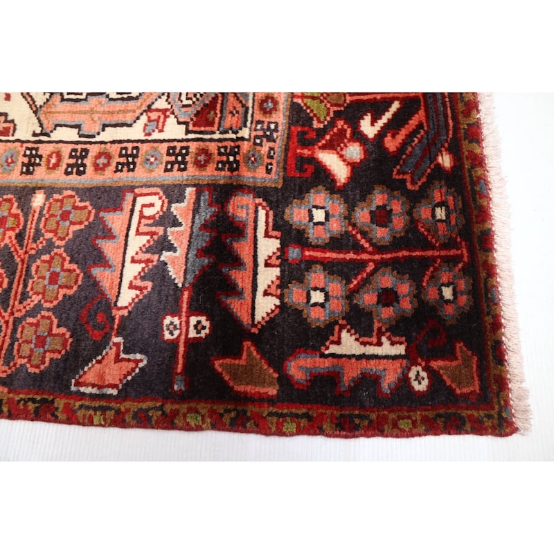 ECARPETGALLERY Hand-knotted Sarabi Red Wool Rug - 8'1 x 11'0