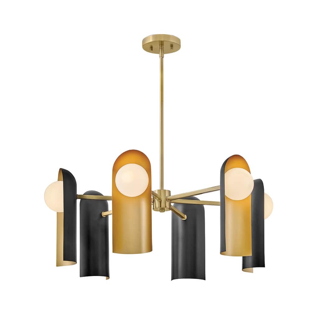 Lark 84236 Zuri 6 Light 30" Wide Chandelier