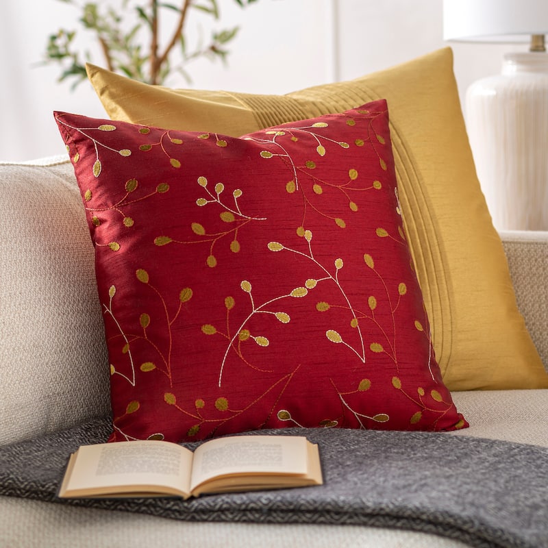 Artistic Weavers Decorative Fashion 18-inch Poly or Down Filled Pillow