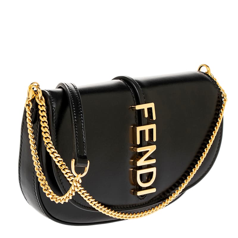 Fendi Fendigraphy Chain Wallet