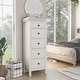 preview thumbnail 3 of 14, Furniture of America Wal Farmhouse Round Knobs 5-drawer Storage Chest