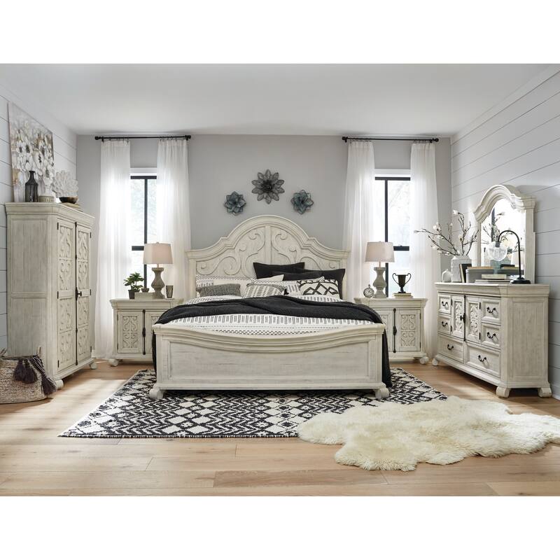 Magnussen Home Bronwyn Alabaster Bachelor Chest