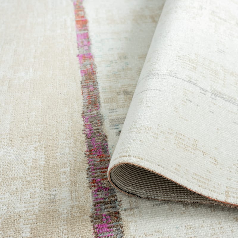 N Natori 24-Seven Outdoor/Indoor Modern Geometric Area Rug