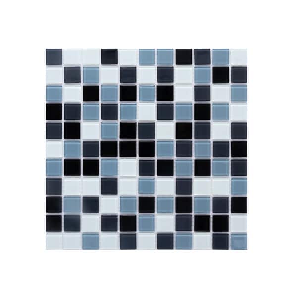 Ws Tiles 1 X 1 Glass Crystal Squares Mosaic Wall Tile Overstock 32308526