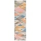 preview thumbnail 13 of 23, SAFAVIEH Handmade Rodeo Drive Hyrije Mid-Century Modern Wool Rug 2'3" x 8' Runner - Grey/Blush - Runner