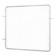 preview thumbnail 21 of 37, Galvanized Steel Chain Link Gate for Outdoor Yard and Garden