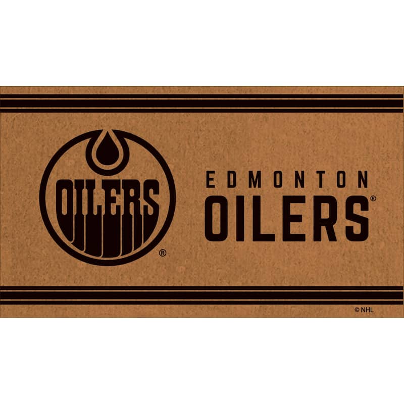 Edmonton Oilers PVC Door Mat