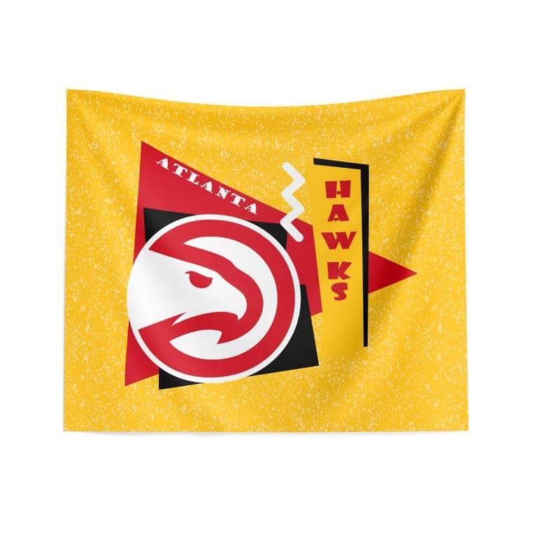 NBA Funky Fresh Printed Wall Hanging - 34" x 40" - Atlanta Hawks