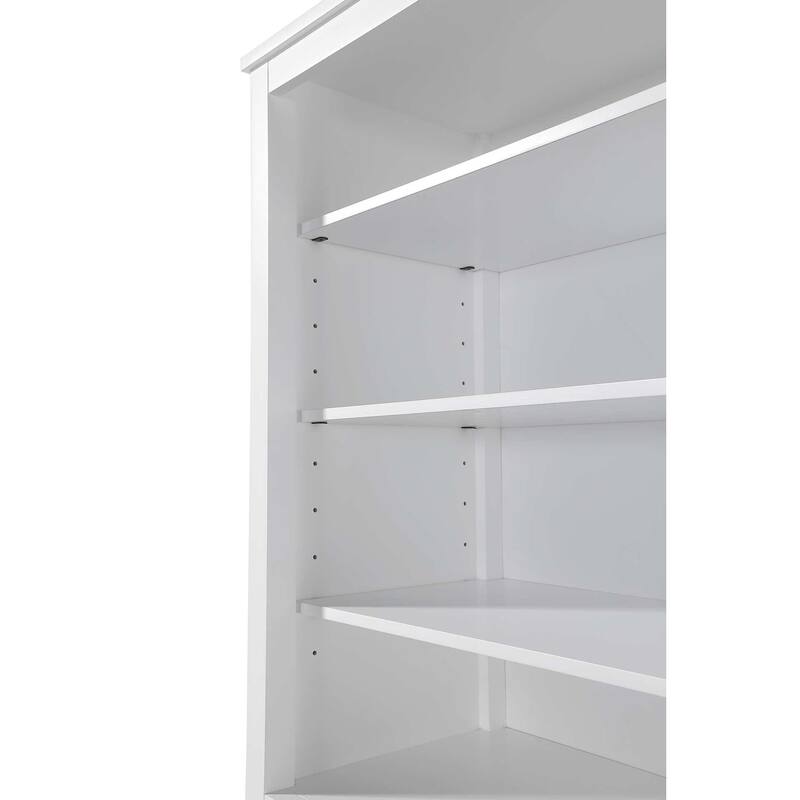 Laura 16-28 Inch Open Shelving Bath Storage Cabinet