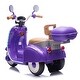 preview thumbnail 5 of 20, 12V Kids Ride On Three-Wheel Electric Motorcycle,2WD,Cool Waterfall Light,Large Storage Space