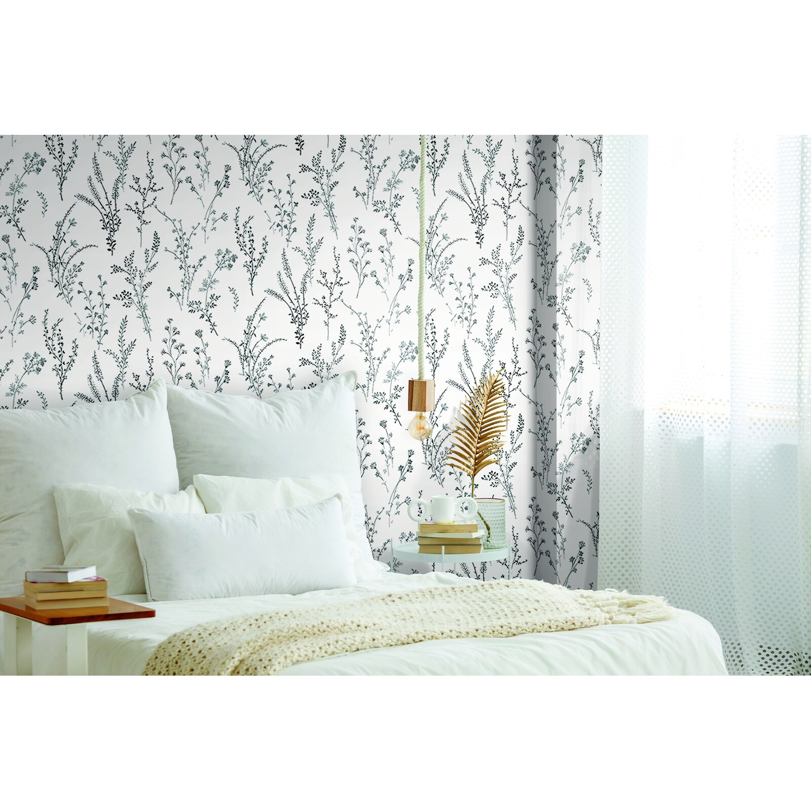 Black And White Wallpaper Bedroom Ideas : Spoonflower / Thus a brief