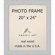 preview thumbnail 45 of 70, Picture / Photo Frame, Shiplap White 20x24-inch - Rectangle