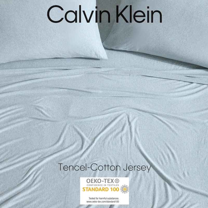 Calvin Klein Modern Cotton Melange Jersey Sheet Set