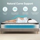 preview thumbnail 3 of 5, 10 Inch Memory Foam and Pocket Spring Hybrid Euro Top Mattress, Mattress in a Box