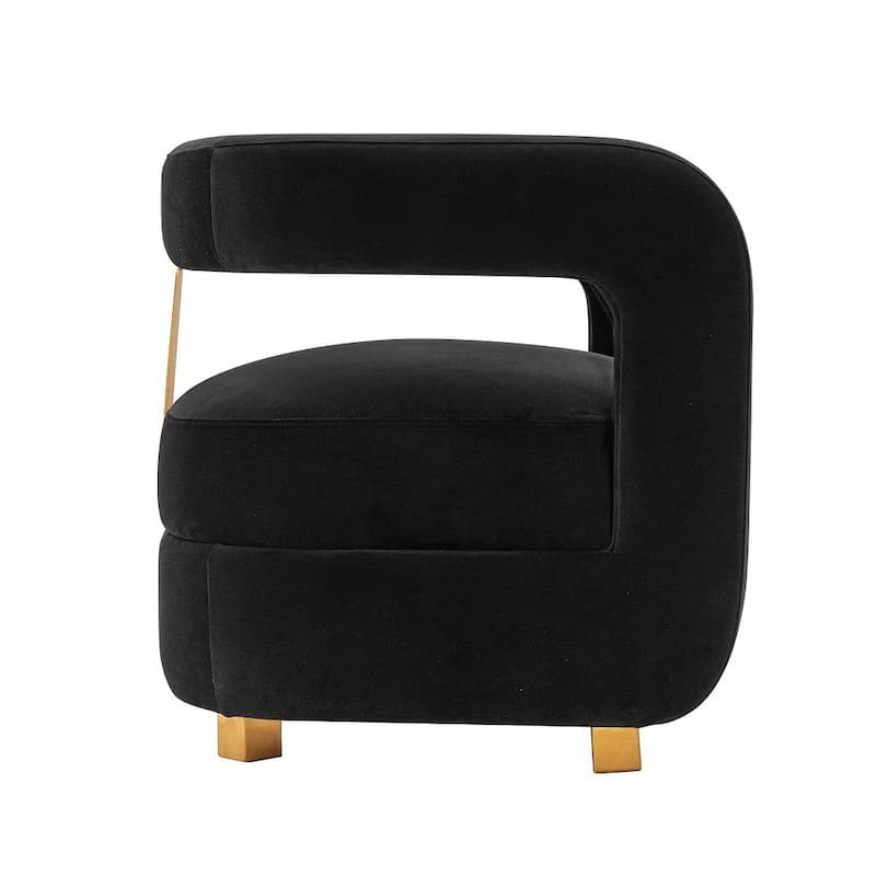 Manhattan Comfort Modern Lia Boucle Dining Armchair