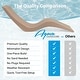 preview thumbnail 40 of 48, Aqua Outdoors In-Pool Chaise Lounge Chairs for 0-9 In. of Water - All Weather Resistant, No Plugs/Tools Needed - (Set of 2)