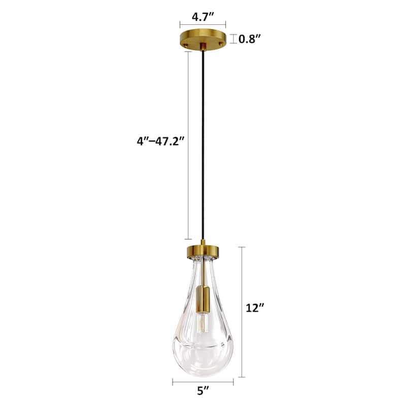 CO-Z 1 - Light Luxury Raindrop Pendant