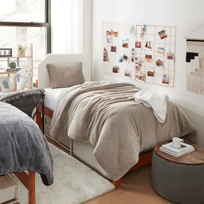 Buttercream Chunky Bunny - Coma Inducer® Oversized Comforter Set - Frosted Caramel Beige
