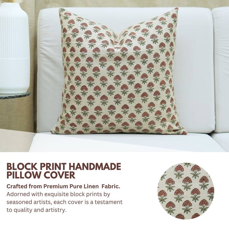 Fabdivine Rectangle Throw Home Decor Pillow Cover 14x20 Inch Living Room Chair Bed Room Boho Accent Soft Cushioncase, Strawberry