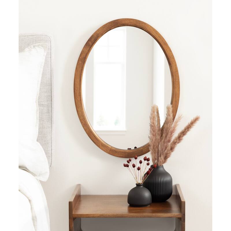Kate and Laurel Hogan Oval Framed Wall Mirror