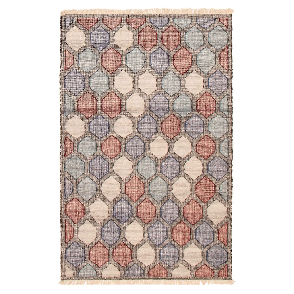 Ankara FW Grey Kilim 5'1" x 8'0" - 5'1 x 8'0