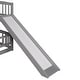 preview thumbnail 45 of 52, Solid Wood Low Bunk Bed with Slide,Fence and Ladder