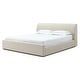 preview thumbnail 6 of 8, Louis Upholstered Platform Bed in Natural Linen